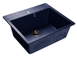 Granfest Мойка кухонная Quadro GF-Q560 Синий – фотография-1